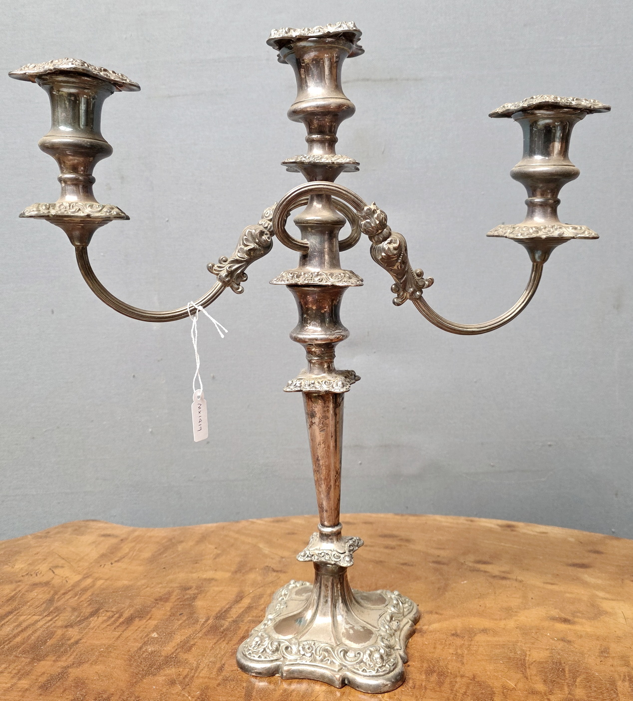 A pair of Art Nouveau Candlesticks 